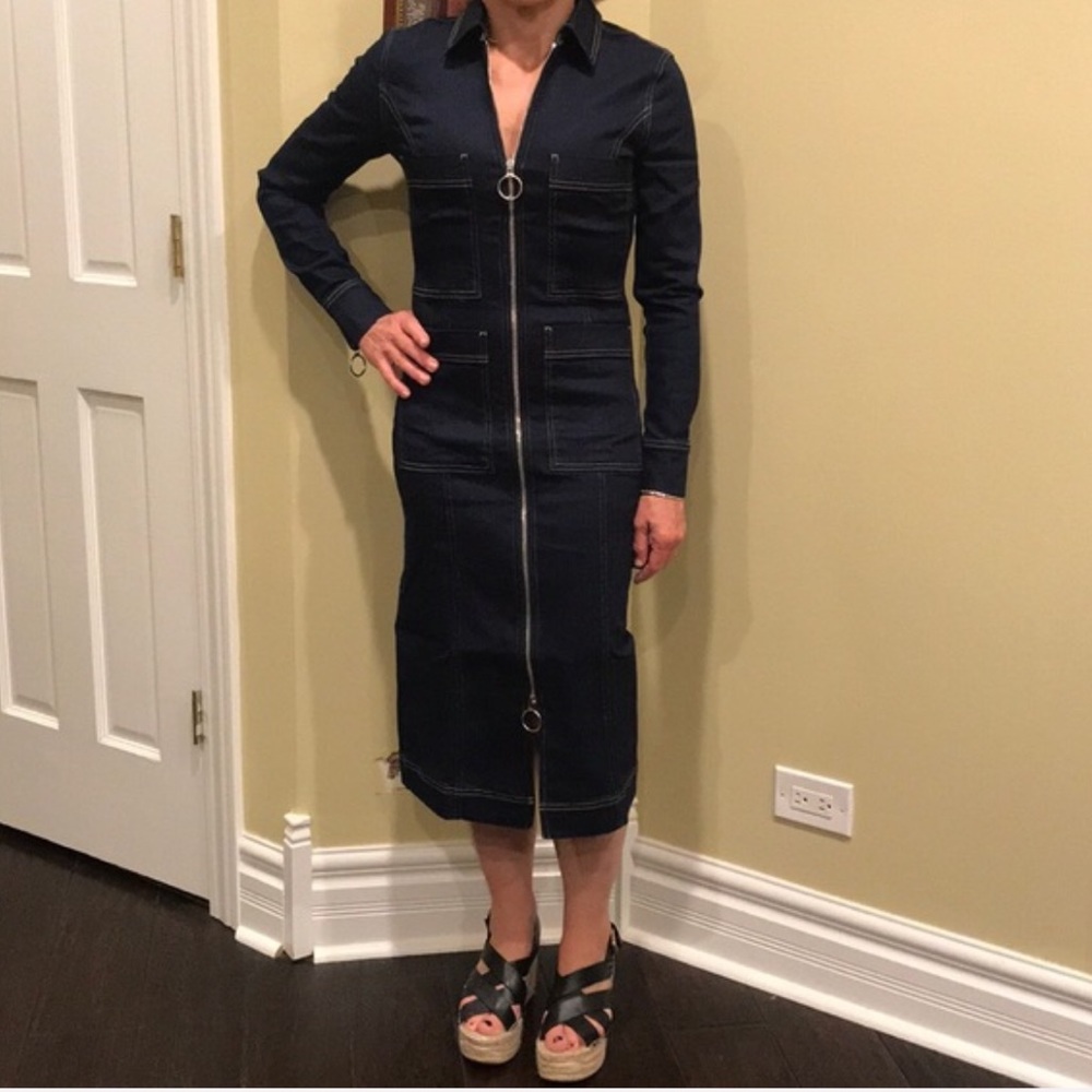 3x1 N.Y.C. Scarlett Fitted Denim Dress